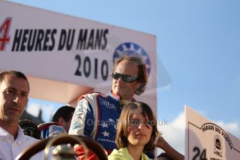 2010 Le Mans 24 Hour (24 Heures du Mans), 11th June 2010. Drivers' parade. Gerard Welter - Philippe Salini. Digital ref : CB1D2799