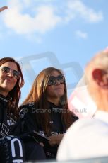 2010 Le Mans 24 Hour (24 Heures du Mans), 11th June 2010. Drivers' parade. Matech Competition - Natacha Gachnang, Cyndie Alleman. Digital ref : CB1D2851