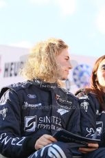 2010 Le Mans 24 Hour (24 Heures du Mans), 11th June 2010. Drivers' parade. Matech Competition - Rahel Frey. Digital ref : CB1D2861
