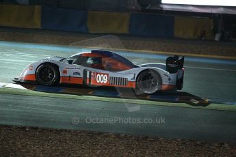 2010 Le Mans, Sunday June 13th 2010. Chapelle at night. Digital Ref : CB1D4984