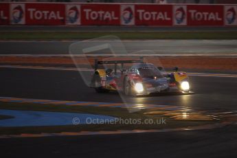 2010 Le Mans, Sunday June 13th 2010. Dunlop Chicane at dawn. Digital Ref : CB1D5000