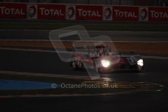 2010 Le Mans, Sunday June 13th 2010. Dunlop Chicane at dawn. Digital Ref : CB1D5001