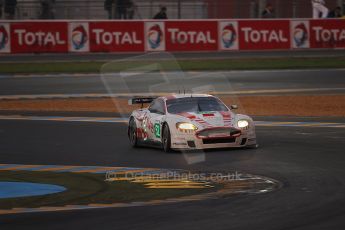 2010 Le Mans, Sunday June 13th 2010. Dunlop Chicane at dawn. AMR Young Driver - Christoffer Nygaard, Tomas Enge, Peter Kox. Digital Ref : CB1D5005