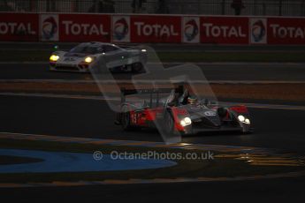 2010 Le Mans, Sunday June 13th 2010. Dunlop Chicane at dawn. Digital Ref : CB1D5020