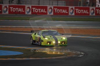 2010 Le Mans, Sunday June 13th 2010. Dunlop Chicane at dawn. Digital Ref : CB1D5027