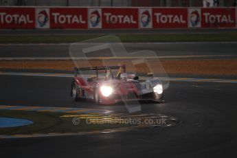 2010 Le Mans, Sunday June 13th 2010. Dunlop Chicane at dawn. Digital Ref : CB1D5053