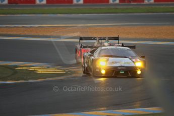2010 Le Mans, Sunday June 13th 2010. Dunlop Chicane at dawn. Digital Ref : CB1D5080