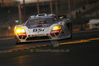2010 Le Mans, Sunday June 13th 2010. Dunlop Chicane at dawn. Digital Ref : CB1D5108