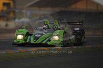 2010 Le Mans, Sunday June 13th 2010. Dunlop Chicane at dawn. Digital Ref : CB1D5132