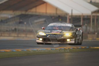 2010 Le Mans, Sunday June 13th 2010. Dunlop Chicane at dawn. Digital Ref : CB1D5151