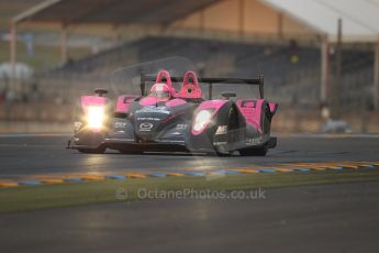 2010 Le Mans, Sunday June 13th 2010. Dunlop Chicane at dawn. Digital Ref : CB1D5170