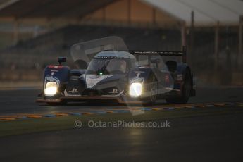 2010 Le Mans, Sunday June 13th 2010. Dunlop Chicane at dawn. Digital Ref : CB1D5177