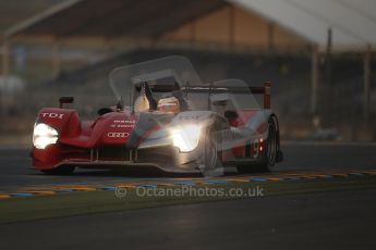 2010 Le Mans, Sunday June 13th 2010. Dunlop Chicane at dawn. Digital Ref : CB1D5182