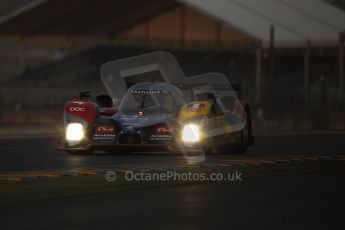 2010 Le Mans, Sunday June 13th 2010. Dunlop Chicane at dawn. Digital Ref : CB1D5195
