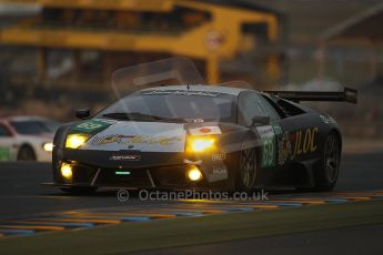 2010 Le Mans, Sunday June 13th 2010. Dunlop Chicane at dawn. Digital Ref : CB1D5212