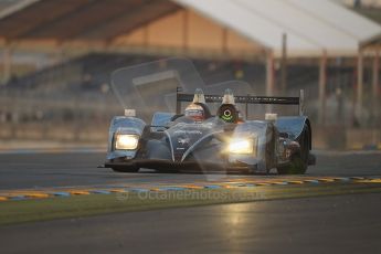 2010 Le Mans, Sunday June 13th 2010. Dunlop Chicane at dawn. Digital Ref : CB1D5219