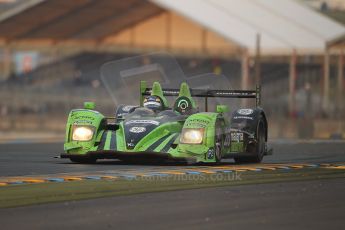 2010 Le Mans, Sunday June 13th 2010. Dunlop Chicane at dawn. Digital Ref : CB1D5227