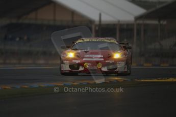 2010 Le Mans, Sunday June 13th 2010. Dunlop Chicane at dawn. Digital Ref : CB1D5271