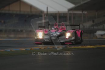 2010 Le Mans, Sunday June 13th 2010. Dunlop Chicane at dawn. Digital Ref : CB1D5275