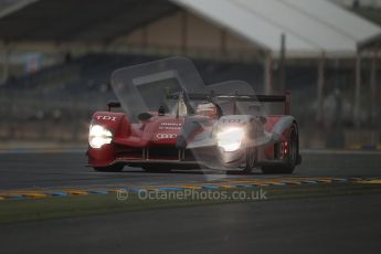 2010 Le Mans, Sunday June 13th 2010. Dunlop Chicane at dawn. Digital Ref : CB1D5310