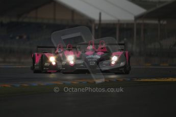 2010 Le Mans, Sunday June 13th 2010. Dunlop Chicane at dawn. Digital Ref : CB1D5313