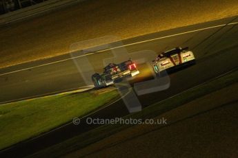 2010 Le Mans, Saturday June 12th 2010. Chapelle/Tertre Rouge at night. Digital Ref : CB1D4717