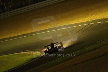 2010 Le Mans, Saturday June 12th 2010. Chapelle/Tertre Rouge at night. Digital Ref : CB1D4738