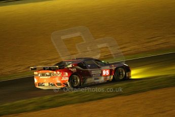 2010 Le Mans, Saturday June 12th 2010. Chapelle/Tertre Rouge at night. Digital Ref : CB1D4781
