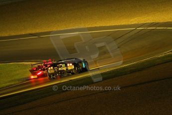 2010 Le Mans, Saturday June 12th 2010. Chapelle/Tertre Rouge at night. Digital Ref : CB1D4808