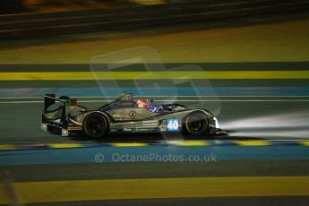 2010 Le Mans, Sunday June 13th 2010. Tertre Rouge at night. Digital Ref : CB1D4973