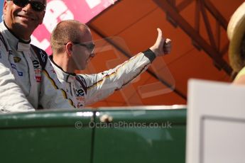 2010 Le Mans 24 Hour (24 Heures du Mans), 11th June 2010. Drivers' parade. Marc VDS Racing - Bas Leinders.Digital ref : CB5D2485
