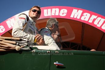 2010 Le Mans 24 Hour (24 Heures du Mans), 11th June 2010. Drivers' parade. Marc VDS Racing - Markus Palttala, Eric de Doncker. Digital ref : CB5D2486