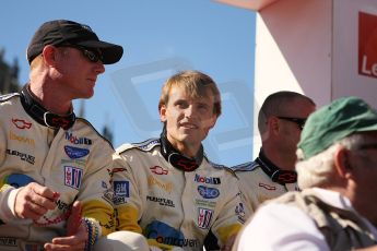 2010 Le Mans 24 Hour (24 Heures du Mans), 11th June 2010. Drivers' parade. Corvette Racing - Johnny O'Conell, Antonio Garcia. Digital ref : LW40D2508