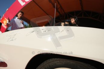 2010 Le Mans 24 Hour (24 Heures du Mans), 11th June 2010. Drivers' parade. Digital ref : LW40D2516