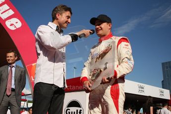 2010 Le Mans 24 Hour (24 Heures du Mans), 11th June 2010. Drivers' parade. AMR Young Driver - Tomas Enge. Digital ref : LW40D2554