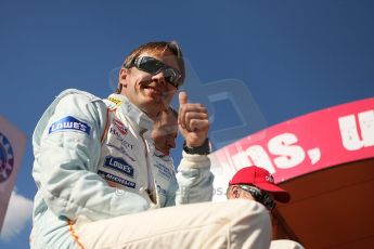 2010 Le Mans 24 Hour (24 Heures du Mans), 11th June 2010. Drivers' parade. Astom marton Racing - Adrian Fernandez. Digital ref : LW40D2603