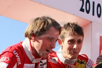 2010 Le Mans 24 Hour (24 Heures du Mans), 11th June 2010. Drivers' parade. Kolles - Christian Albers, Oliver Jarvis. Digital ref : LW40D2677