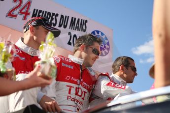 2010 Le Mans 24 Hour (24 Heures du Mans), 11th June 2010. Drivers' parade. Digital ref : LW40D2726