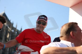 2010 Le Mans 24 Hour (24 Heures du Mans), 11th June 2010. Drivers' parade. Beechdean Mansell - Nigel Mansell. Digital ref : LW40D2928