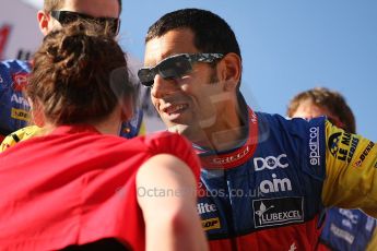 2010 Le Mans 24 Hour (24 Heures du Mans), 11th June 2010. Drivers' parade. AIM Team Oreca Matmut - Soheil Ayari. Digital ref : LW40D2958