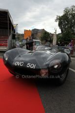 2010 Le Mans 24 Hour (24 Heures du Mans), 11th June 2010. Jaguar C-type. Drivers' parade. Digital ref : CB5D3123