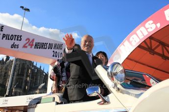 2010 Le Mans 24 Hour (24 Heures du Mans), 11th June 2010. Drivers' parade. Digital ref : CB5D3375