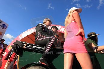 2010 Le Mans 24 Hour (24 Heures du Mans), 11th June 2010. Drivers' parade. OAK Racing - Jean-Francois Yvon, Richard Hein. Digital ref : CB5D3383