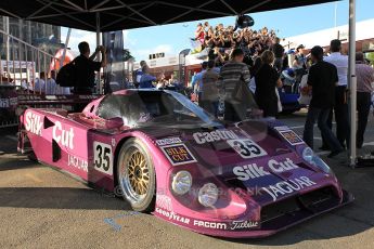 2010 Le Mans 24 Hour (24 Heures du Mans), 11th June 2010. Drivers' parade. Jaguar XJR14. Digital ref : CB5D3434