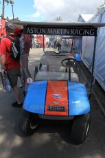 2010 Le Mans 24 Hour (24 Heures du Mans), 11th June 2010. Aston Martin paddock. Digital ref : CB5D3115