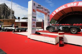 2010 Le Mans 24 Hour (24 Heures du Mans), 11th June 2010. Drivers' parade prenentation podium. Digital ref : CB5D3151
