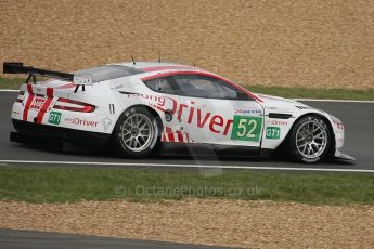 2010 Le Mans, Saturday June 12th 2010. Chapelle/Tertre Rouge. AMR Young Driver - Christoffer Nygaard, Tomas Enge, Peter Kox. Digital Ref : LW40D4014