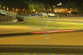 2010 Le Mans, Saturday June 12th 2010. Chapelle/Tertre Rouge at night. Digital Ref : LW40D5221