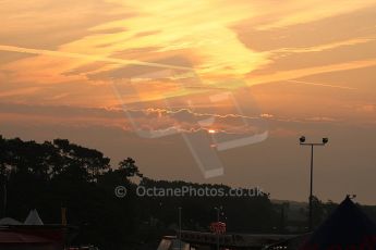 2010 Le Mans, Sunday June 13th 2010. Dawn. Digital Ref : LW40D5500