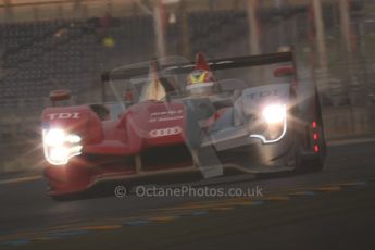 2010 Le Mans, Sunday June 13th 2010. Dunlop Chicane at dawn. Digital Ref : LW40D5539